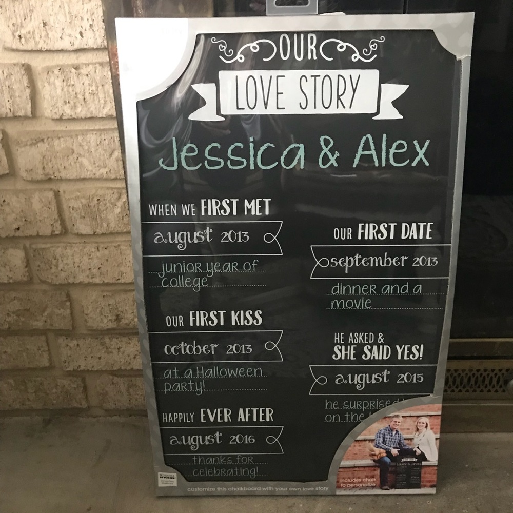 Wedding sign